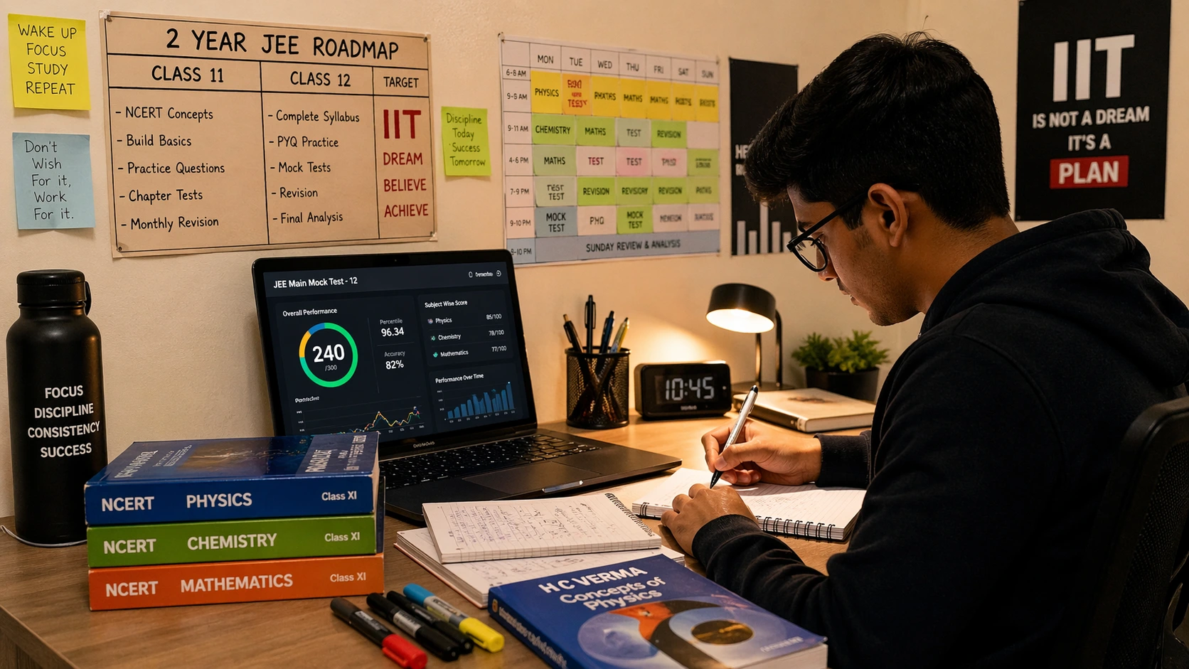 JEE Preparation Roadmap 2026 for Beginners (Class 11) – 2 Year Strategy to Crack IIT